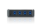 Aten Peripheral Switch 4x4 USB 3.1 Gen1, 4x PC, 4x USB 3.1 Gen1 Ports, Remote Port Selector, Plug and Play