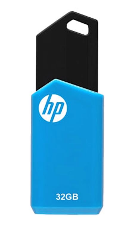 (LS) HP V150W 32GB USB 2.0 Type-A  Flash Drive Memory Stick Slide 0°C to 60°C  External Storage for Windows 8 10 11 Mac
