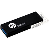 (LS) HP 718W 64GB USB 3.2  70MB/s Flash Drive Memory Stick Slide 0°C to 60°C 5V Capless Push-Pull Design External Storage (> HPFD712LB-64)