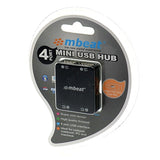 mbeat® 4 Port USB 2.0 Hub - USB 2.0 Plug and Play/ High Speed Interface/ Ideal for Notbook/PC/MAC users