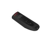 SanDisk Ultra 32GB USB3.0 Flash Drive ~130MB/s Memory Stick Thumb Key Lightweight SecureAccess Password-Protected Retail 5yr BLACK