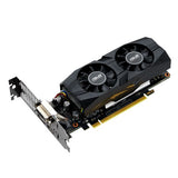 ASUS nVidia GeForce GTX1650-O4G-LP-BRK GTX 1650 OC Edition 4GB GDDR5, 1740 MHz Boost, 7680x4320, 3x Displays, 2xDP 1xHDMI