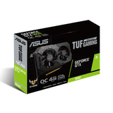 ASUS nVidia GeForce TUF-GTX1650-O4GD6-GAMING GTX 1650 OC Edition 4GB GDDR6, 1680 MHz Boost, nVidia Turing, Space-Grade Lube, IP5X Dust Resistant