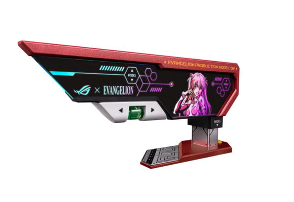 ASUS ROG Herculx Graphics Card Holder EVA-02 Edition, Embedded 3D ARGB Compatible With Aura Sync