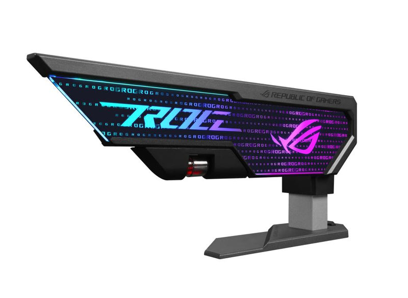ASUS ROG Herculx Graphics Card Holder, Embedded 3D ARGB Compatible With Aura Sync