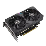 ASUS nVidia GeForce DUAL-RTX3060-O12G OC Edition 12GB GDDR6 2nd Gen RT Cores 3rd GenTensor Cores WHITE