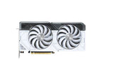 ASUS nVidia GeForce DUAL-RTX4070-O12G-WHITE RTX4070 12GB GDDR6X White OC Edition, 2520 MHz Boost Clock, RAM 21Gbps, 3xDP, 1xHDMI