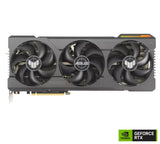 ASUS nVidia GeForce TUF-RTX4080-O16G-GAMING RTX4080 16GB GDDR6X OC Edition, 2595 MHz Boost Clock, RMA 22.4 Gbps, HDMI x2, DP x3