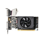 Gigabyte nVidia GeForce GT 710 2GB DDR3 2.0 PCIe Video Card 4K 3xDisplays HDMI DVI VGA Low Profile Fan