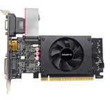 Gigabyte nVidia Geforce GT 710 2GB GDDR5 PCIe Graphic Card 4K 3xDisplays HDMI DVI D-SUB Low Profile Fan 954MHz ~VCG-N710D5SL-2GL GV-N710D5SL-2GL