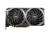 MSI nVidia Geforce RTX 3060 VENTUS 2X OC 12GB Video Card, PCI-e 4.0, GDDR6, 1807 MHz Boost Clock, 3x DisplayPort 1.4, 1x HDMI 2.1