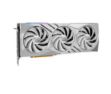 MSI nVidia GeForce RTX 4060 Ti GAMING X SLIM WHITE 8G Video Card  2670 MHz Boost Clock, 8GB GDDR6,DisplayPort x 3 (v1.4a),HDMI x 1(NEW)