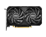 MSI nVidia GeForce RTX 4060 Ti VENTUS 2X BLACK 16G OC Video Card  2610 MHz Boost Clock, 16GB GDDR6,DisplayPort x 3 (v1.4a),HDMI x 1