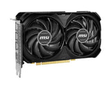 MSI nVidia GeForce RTX 4060 Ti VENTUS 2X BLACK 16G OC Video Card  2610 MHz Boost Clock, 16GB GDDR6,DisplayPort x 3 (v1.4a),HDMI x 1