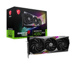 MSI GeForce RTX 4080 SUPER 16G GAMING X TRIO Video Card  2610 MHz Boost Clock, 16GB GDDR6X,DisplayPort x 3 (v1.4a),HDMI x 1