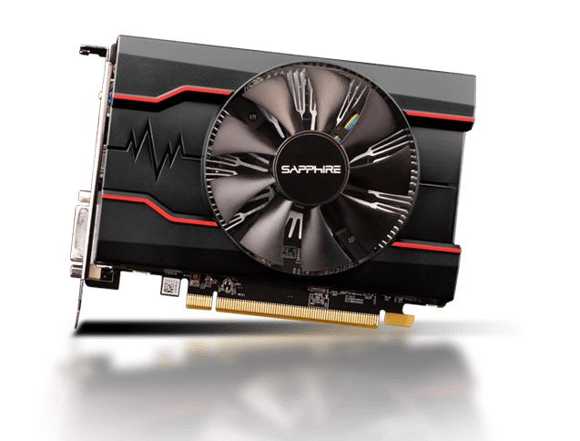 SAPPHIRE AMD PULSE RX 550 4GB Gaming Video Card - GDDR5 DP/HDMI/DVI AMD Eyefinity 1206MHz