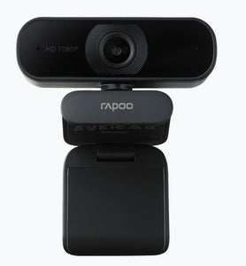 RAPOO C260 Webcam FHD 1080P/HD720P, USB 2.0 - Ideal for TEAMS, Zoom