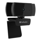 (LS) Verbatim Webcam Full HD 1080P with Auto Focus - Black