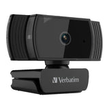 (LS) Verbatim Webcam Full HD 1080P with Auto Focus - Black